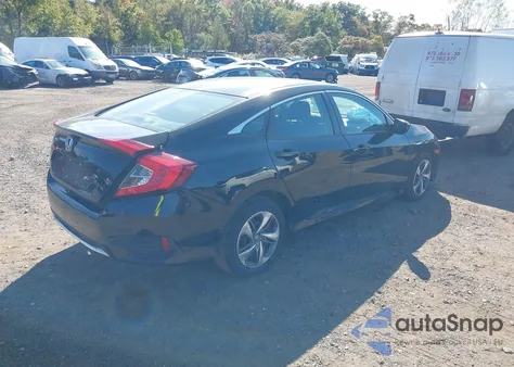 2021 Honda Civic Lx z USA, uszkodzony, nr VIN 2HGFC2F64MH543511